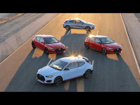 The new Hyundai Veloster Line-up