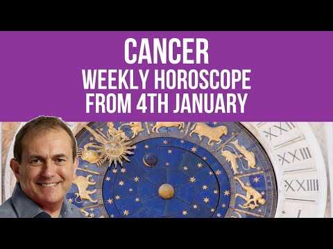 Cancer Weekly Horoscope from 4th January 2021