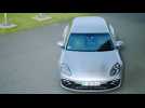 The new Porsche Panamera 4 E-Hybrid Sport Turismo Design in GT-Silver Metallic