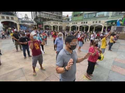 Catholics gather to pray in Manila ahead of Black Nazarene feast day