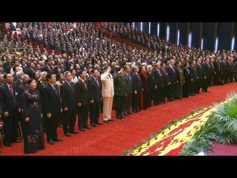 Vietnam’s 13th Communist Party Congress opening ceremony
