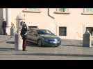 Italy: Conte's car leaving presidential palace Quirinale after resignation