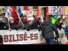 French teachers strike in Paris over government's response to COVID-19