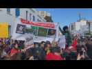 Dozens defy bans and protest in Tunis