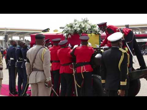 Ghana holds state funeral for revered leader Jerry Rawlings