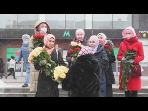 Muslim women mark World Hijab Day in Kyiv