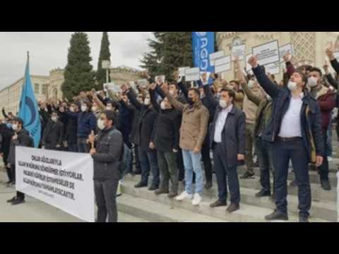 Turkey protests against LGBTQ symbols