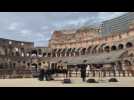 The Colosseum reopens in Rome
