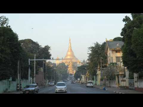 Images of Yangon a day after Myanmar's military staged coup