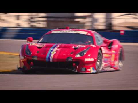Three Ferrari teams open practice for 24 Hours at Daytona