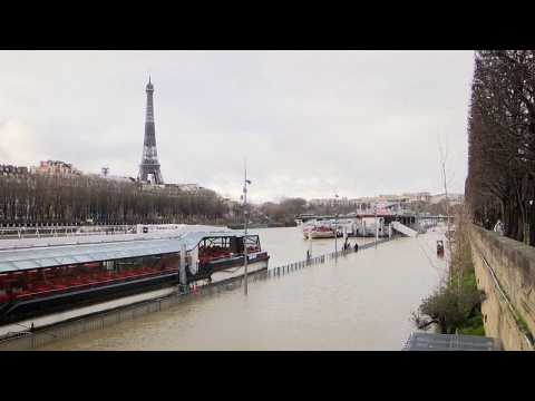Paris remains on flood alert as River Seine swells after heavy rain