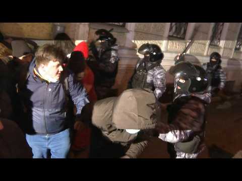 Police detain supporters of Kremlin critic Alexei Navalny
