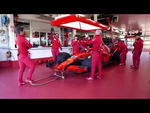 Charles Leclerc green lights Scuderia Ferrari’s 2021 season, Test Day 2