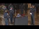 US Capitol police officer died during riots lies in honor