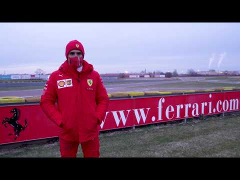 Carlos Sainz starts his adventure with the Scuderia Interview