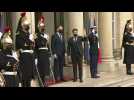 Macron welcomes Slovak PM Matovic to Paris for talks - Label : AFPTV - First images - Category : News