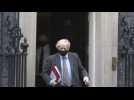 Boris Johnson heads to British parliament