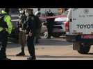 Israel army guards body of Palestinian after attempted knife attack - Label : AFPTV - First images - Category : News