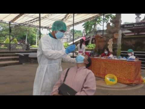 Mass vaccination campaign continues in Indonesia