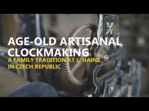 Prague woman keeps age-old artisanal clockmaking alive