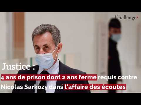 Justice : 4 ans de prison dont 2 ans ferme requis pour Nicolas Sarkozy dans l’affaire des écoutes