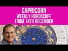 Capricorn Weekly Horoscope from 14th December 2020