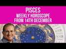 Pisces Weekly Horoscope from 14th December 2020