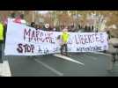 Protest against French security law begins in Lyon