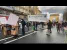Hundreds protest against Global Security Law in Bordeaux