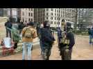 Armed protesters gather outside Ohio Capitol