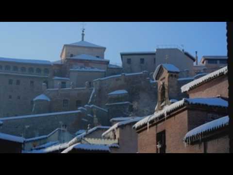 Toledo's historic monuments damaged by snow