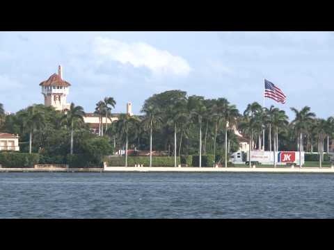US: Moving truck spotted at Trump's Mar-a-Lago estate