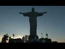 Brazil's Rio starts giving virus jabs at Christ the Redeemer statue