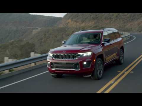 2021 Jeep Grand Cherokee L Overland Driving Video