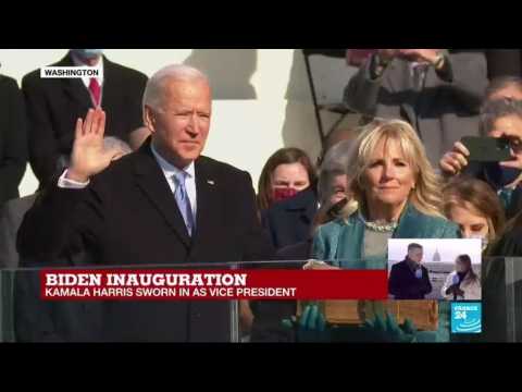 Joe Biden in his inauguration speech: "Democracy has prevailed"
