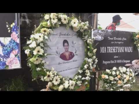 Indonesia bids farewell to plane crash victim in Bali