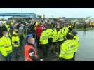 Lorry drivers hold protest in Kent over mandatory negative Covid test