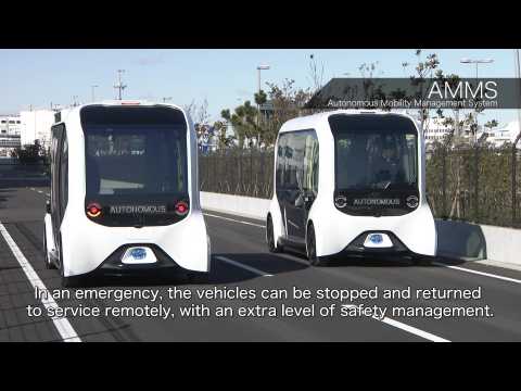 The new Toyota e-Palette Task Assignment and Autonomous Mobility