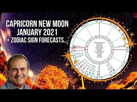 Capricorn New Moon January 13th 2021 + Zodiac Sign Forecasts