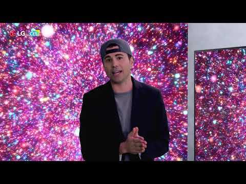 LG CES 2021 - LG OLED TV Line-up with Mark Rober