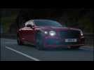 Bentley Flying Spur V8 in Dragon Red II Driving Video
