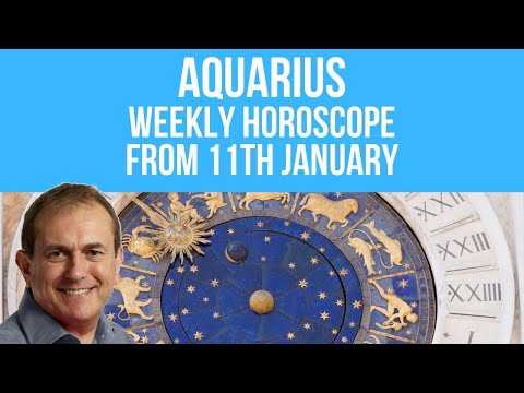 Aquarius Weekly Horoscope from 11th January 2021