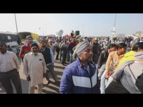India farmers continue anti-farm bills protests