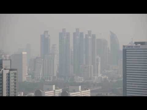 Bangkok's air quality remains at 'unhealthy' levels due to cold weather, lack of wind