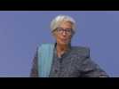 ECB's Lagarde sees 'downside risks' to outlook from virus - Label : AFPTV - First images - Category : Business