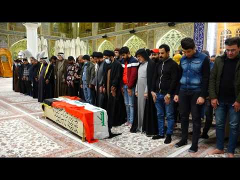 Iraqis mourn Baghdad blast victims