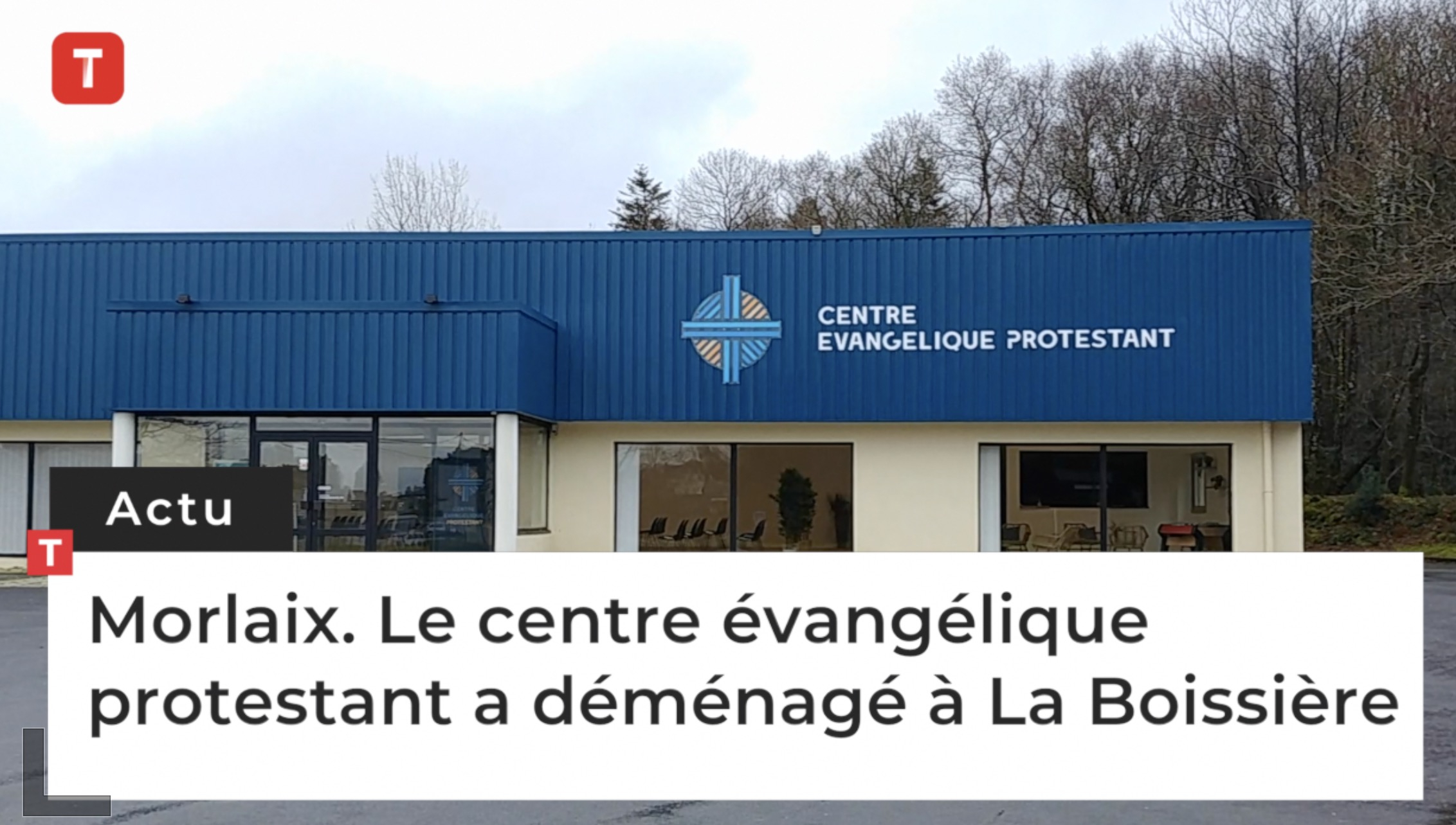 Morlaix. Le centre évangélique protestant a déménagé à La Boissière (Le Télégramme)