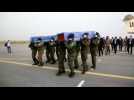 Remains of Ivorian MINUSMA soldiers arrive in Ivory Coast