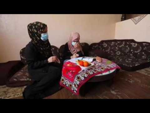 COVID-19 positive Palestinian family confined in refugee camp