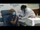 Second Covid-19 vaccine administered in US to NY health worker - Label : AFPTV - First images - Category : News